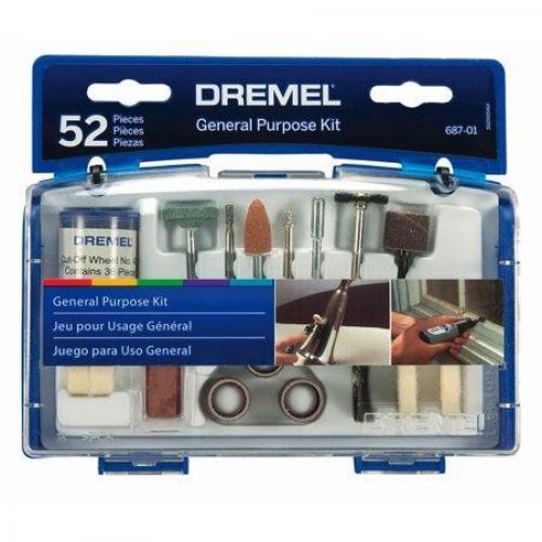 Dremel 114-687-01 52 Piece General Purpose Set 4/Box *