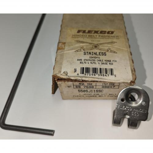 Flexco 550SJ11SSC Hinged Belt Fastener 39847-N/A