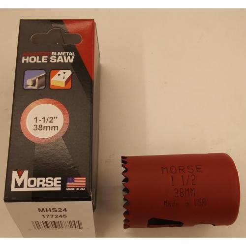 Morse 1-1/2in  Hole Saw AV24