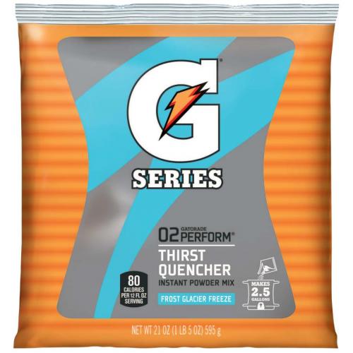 Gatorade Powder 2-1/2 Gallon Glacier Freeze 32/Box 308-33677 *