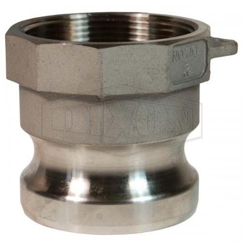 Dixon 1-1/2in Male Cam and Groove Fitting x FIP 316SS 150-A-SS