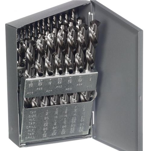 Champion 29 Piece 1/16in-1/2in by 64ths Left Hand Drill Set 129LH