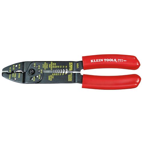 Klein Multi Tool Stripper/Crimper/Wire Cutter 8awg-22awg 1001