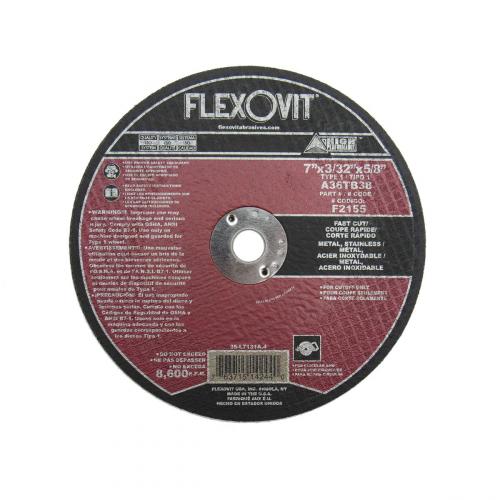 Flexovit 7-3/32in x 5/8in T-1 A36TB38 Cutoff Wheel - Old F2155 N/A