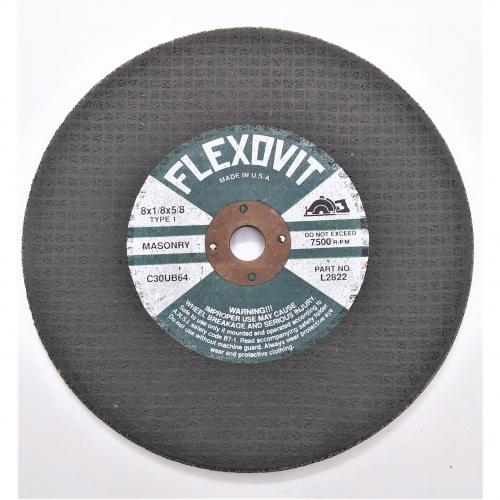 Flexovit 8in x 1/8in x 5/8in Masonary Circular Saw Blade C30UB64 L2822 N/A