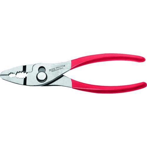 Proto Slip-Joint Thin Nose Pliers with Grip 6in J202G