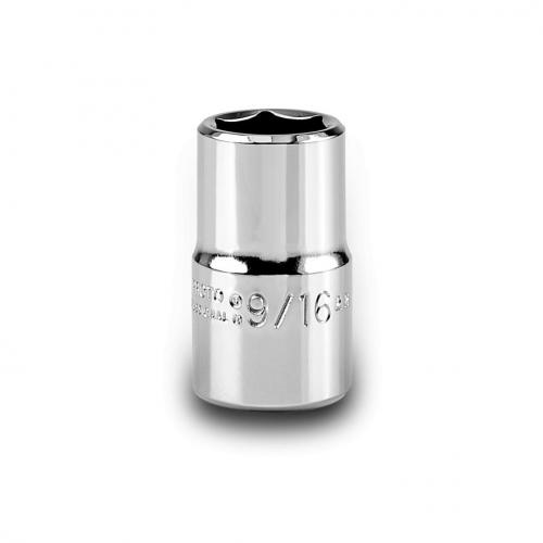 Proto 9/16in Shallow Socket 6-Point 1/2in Drive J5418H