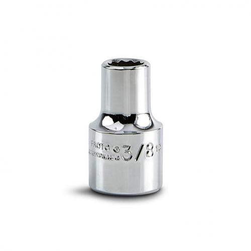 Proto 3/8in Shallow Socket 12-Point 1/2in Drive J5412