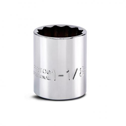 Proto 1-1/8in Shallow Socket 12-Point 1/2in Drive J5436