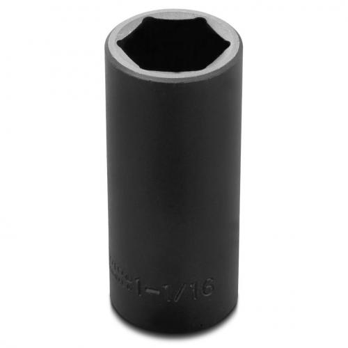 Proto 1-1/16in Deep Impact Socket 6-Point 1/2in Drive J7334H