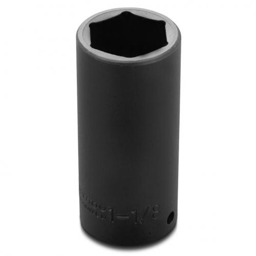 Proto 1-1/8in Deep Impact Socket 6-Point 1/2in Drive J7336H