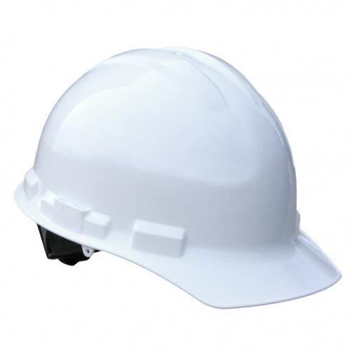 Radians White Granite Cap Style 4 Point Ratchet Hard Hat GHR4-White