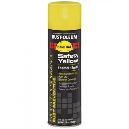 2143 Rust-Oleum 15oz Spray Federal Safety Yellow V2143-838