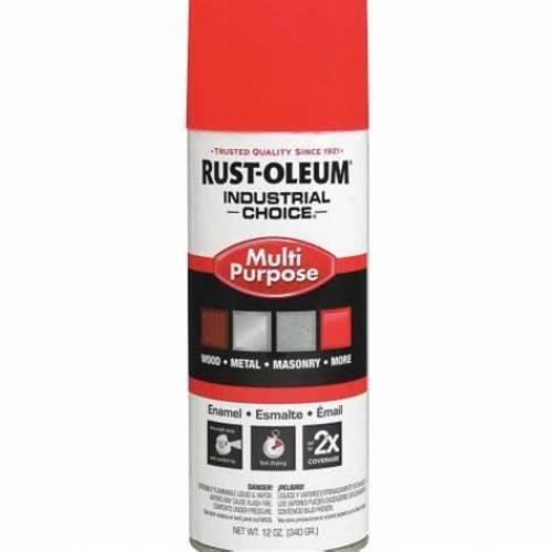 Rust-Oleum Fluorescent Red-Orange Multi- Purpose Enamel Spray 12oz 1655830 (Replaces V2264-838)