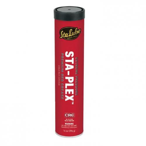 CRC Sta-Lube Sta-Plex Extreme Pressure Premium Red Grease 14oz Cartridge 125-SL3190