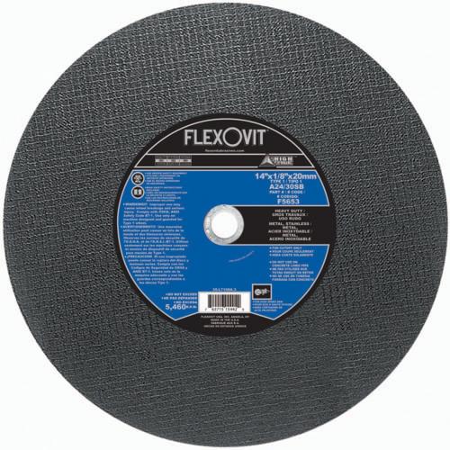 Flexovit 14in x 1/8in x 20mm Portable Metal Cutoff Wheel F5653