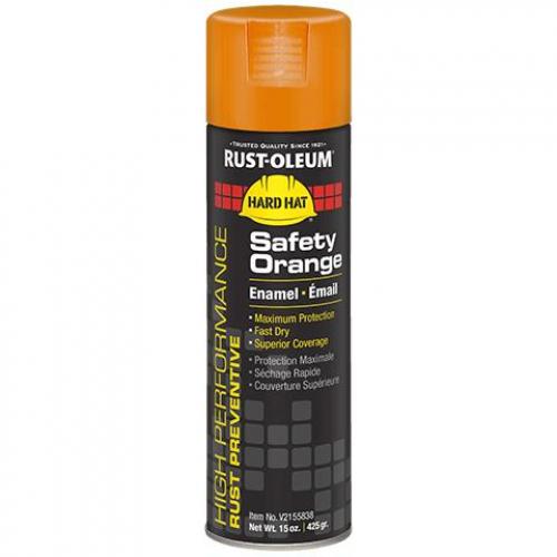 2155 Rust-Oleum 15oz Spray Federal Safety Orange V2155-838