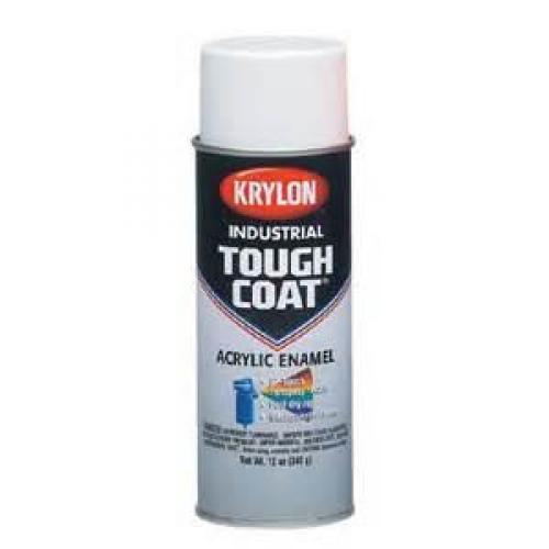 Krylon S01800 Tough Coat Safety White Enamel 12oz A01800007/Tough Coat Advanced Gloss White 20oz Can K00929008