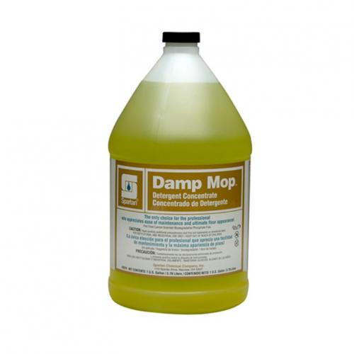 Damp Mop No Rinse Concentrated Floor Cleaner - 1 Gallon per Bottle 4 Bottles/Case