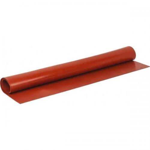 1/16in Red Rubber Sheet 1.76lb/ft