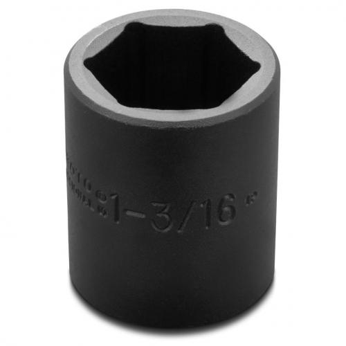 Proto 1-3/16in Shallow Impact Socket 6-Point 1/2in Drive J7438H
