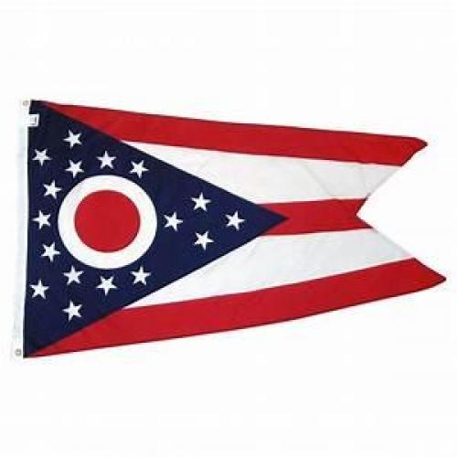 2ft x 3ft Ohio Flag Nylon Outdoor