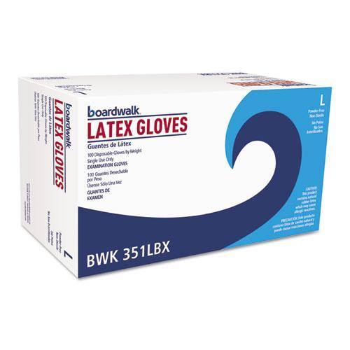 Adenna Powder Free L Latex Gloves Natural - Large 1000/Carton GL-L105FL