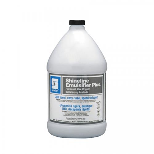 Spartan Shineline Emulsifier Plus Wax and Finish Remover Concentrate - 1 Gallon/Bottle 4 Gallons/Case 36819