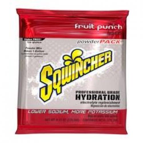 Sqwincher Powder 2-1/2 Gallon Fruit Punch