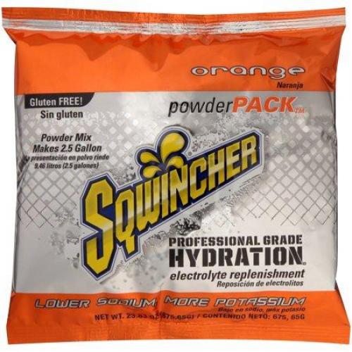Sqwincher Powder 2-1/2 Gallon Orange