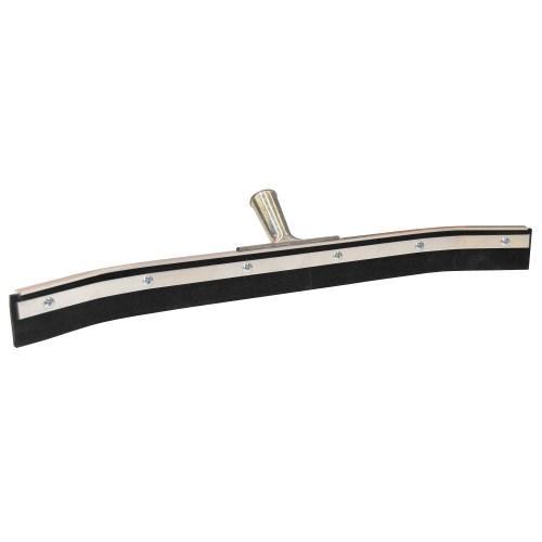 Weiler 30in Floor Squeegee Curved Metal Frame Heavy Duty Rubber Blade 6ea/Case 804-45535 *