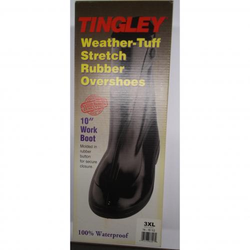 Tingley 1400 Black 10in 3X-Large 14-15-1/2