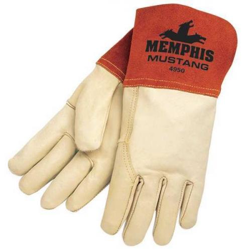 Memphis Leather Welding Glove Large 12/Bag 127-4950L *