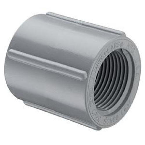 Spears CPVC 80 1-1/2in Threaded Coupling 830-015C