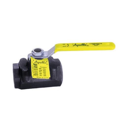 Apollo 1/4in 73A Series Threaded Ball Valve with Graphite Packing CS/CS 73A-101-24