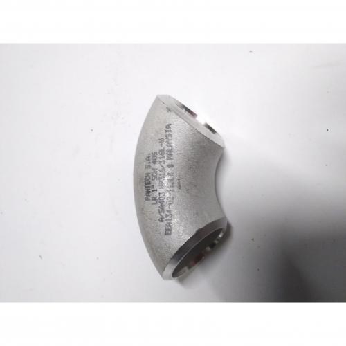 1in 316L SS Sch 40 Buttweld 90 Elbow - Stainless Steel  04601-16
