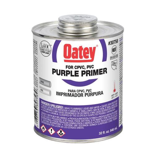 Oatey Purple Primer 1 Quart 30758