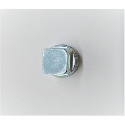 1/2in Zinc Plated Square Head Pipe Plug 403160 *