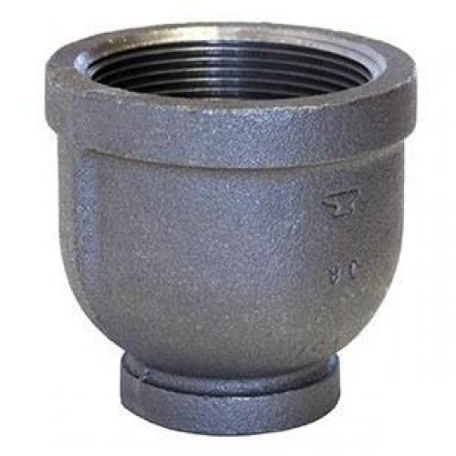1in x 1/4in Black 150lb Threaded Reducing Coupling 
