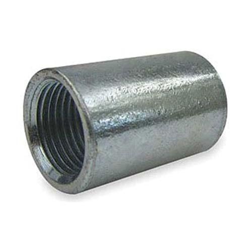2-1/2in Galvanized 150lb Threaded Pipe Coupling TPR M Steel