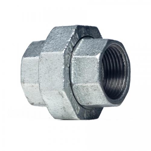 1/4in Galvanized Ground Joint Union 150lb Threaded