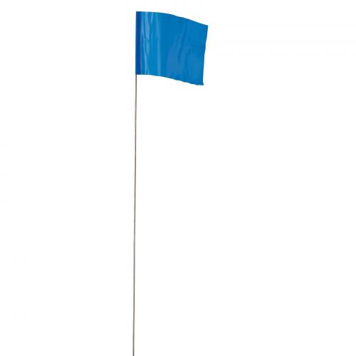 Empire Blue Stake Flags 2-1/2in x 3-1/2in 100ea/Bundle 500ea/Box 78-001