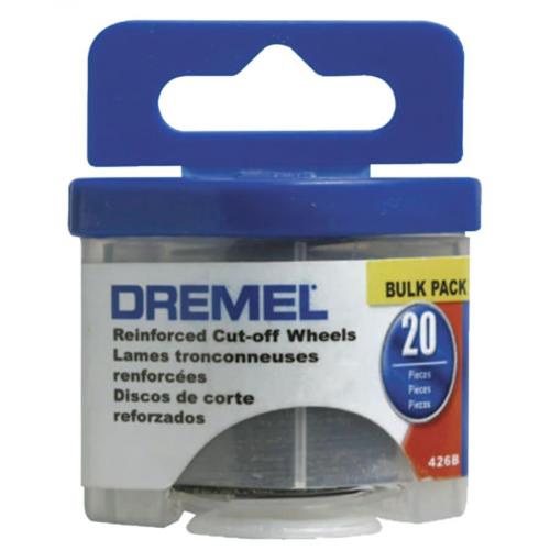 Dremel Bulk Pack Reinforced Cut Off Wheels 20/Pack 114-426B