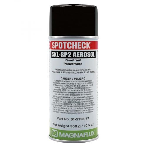 Magnaflux Spotcheck SKL-SP2 Solvent Removable Penetrant Liquid Aersol Can 10.5oz 387-01-5155-78