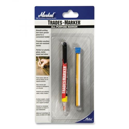 Markal Trades-Marker and Refills White Mini Pack 434-096130