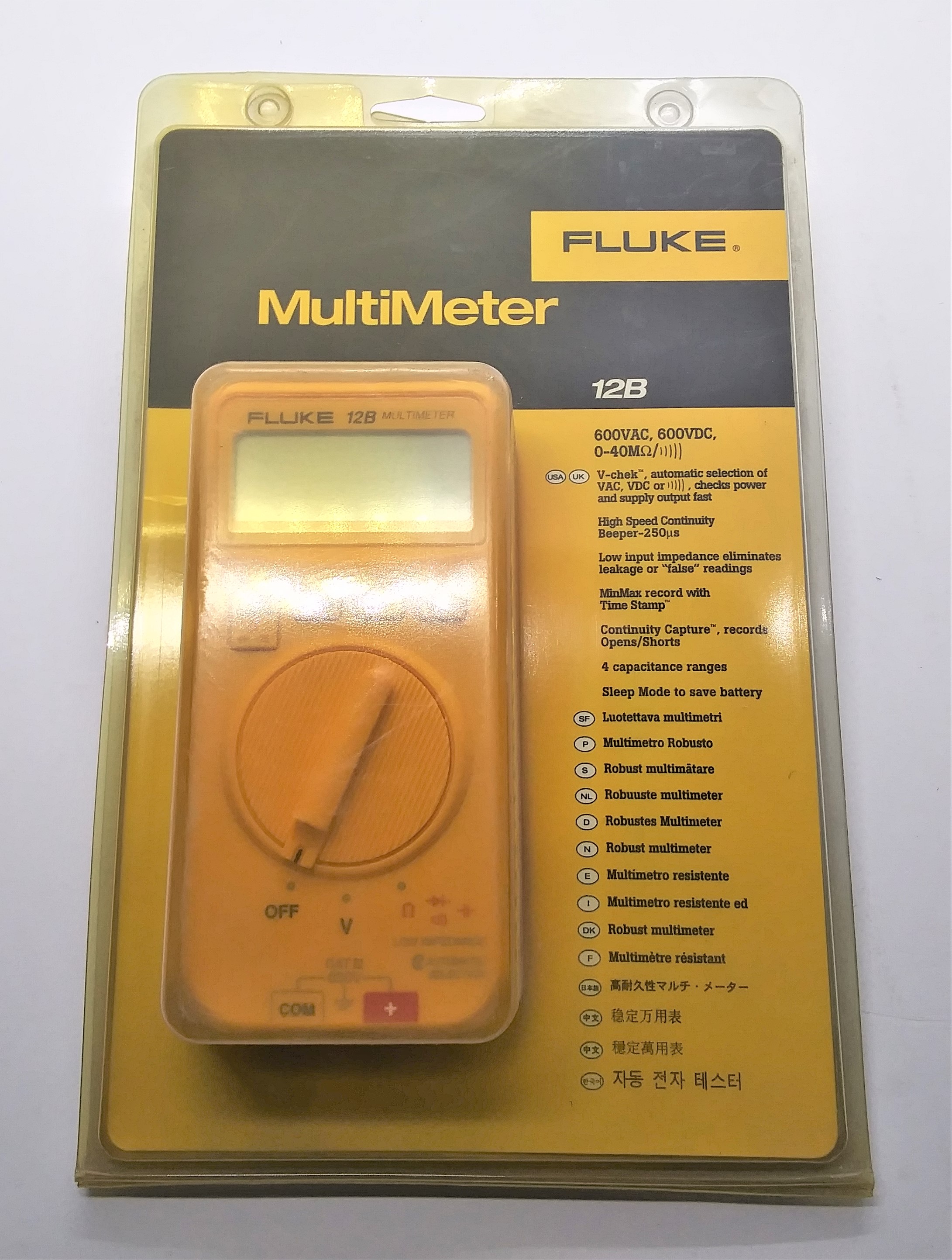 Fluke 12B Multimeter N/A - A. Louis Supply