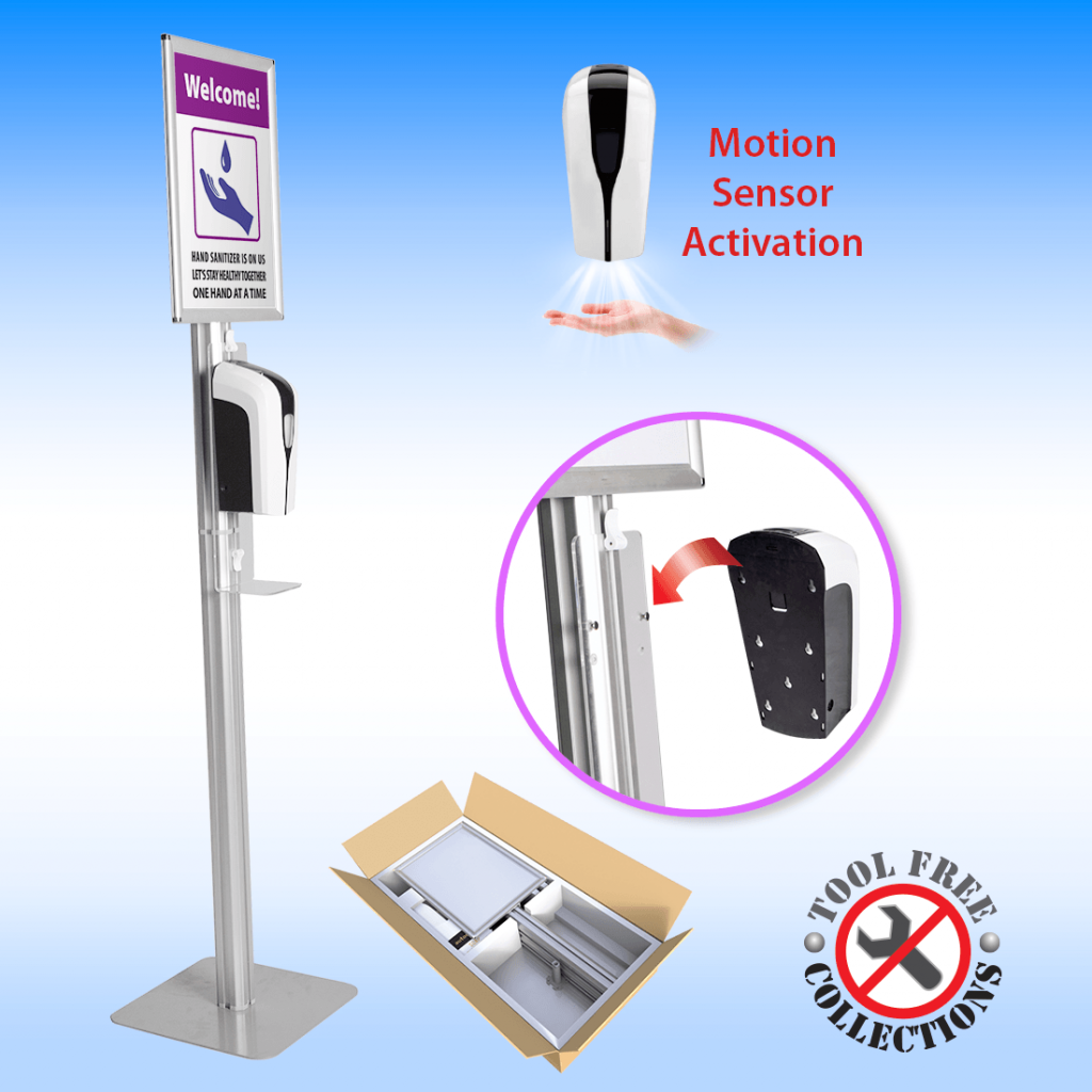 Zona Automatic Hand Sanitizer Station